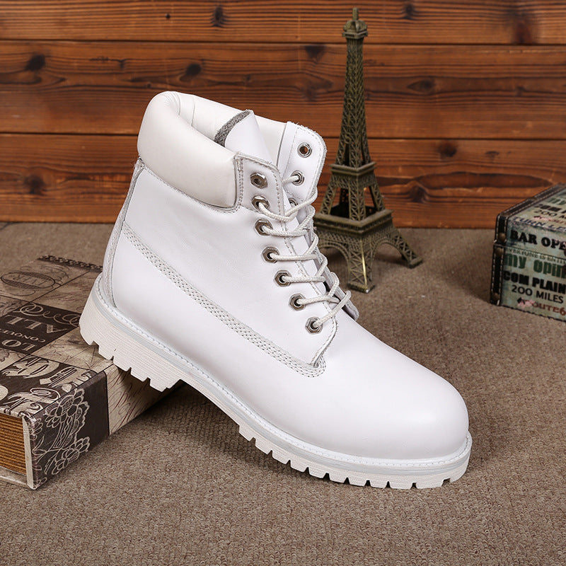 Elegant Men's High-Top Winter Boots