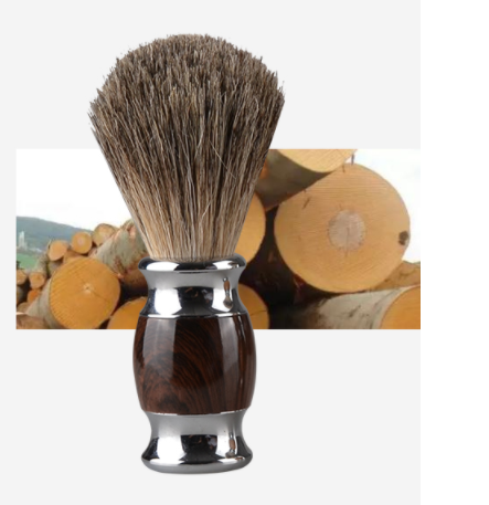 Elite Gentleman's Alloy-Handled Shaving Brush
