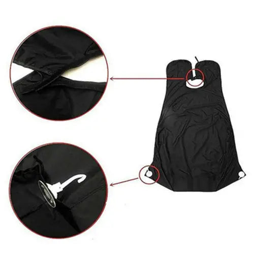 Men's Shaving Bib with Suction Cup for Beard Trim