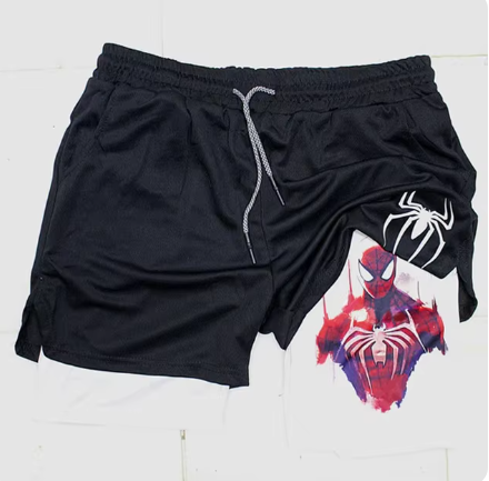 Marvel Spider-Man Venom Athletic Shorts for Fitness