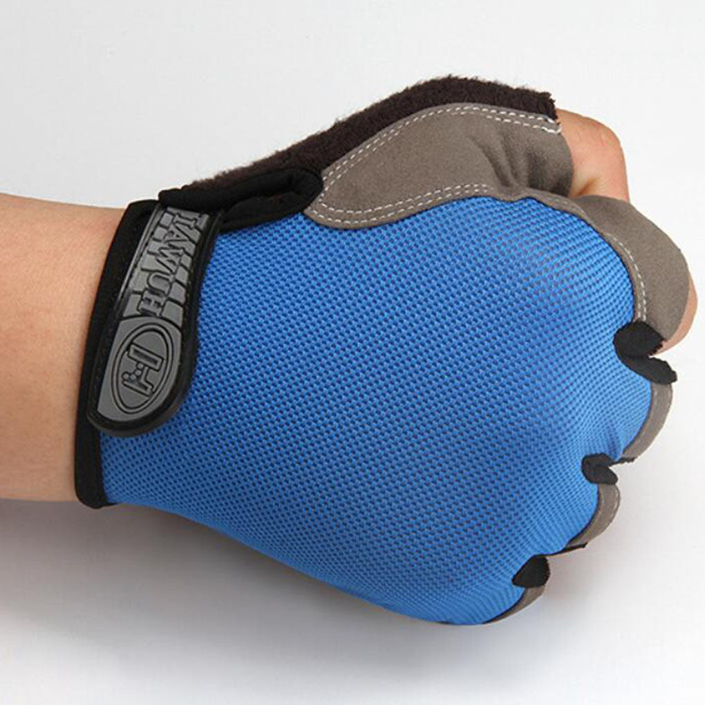 Performance Cycling Gloves - Blue XL