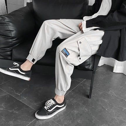 Korean Autumn Harmony Casual Men’s Overalls