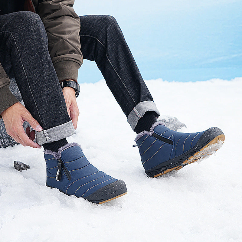 All-Season High-Top Oxford Cloth Boots for Everyone