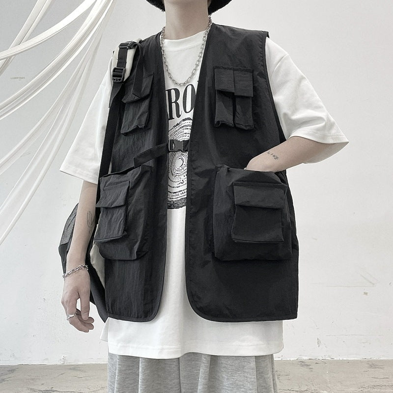 Elegant Summer Windbreaker Vest for Men