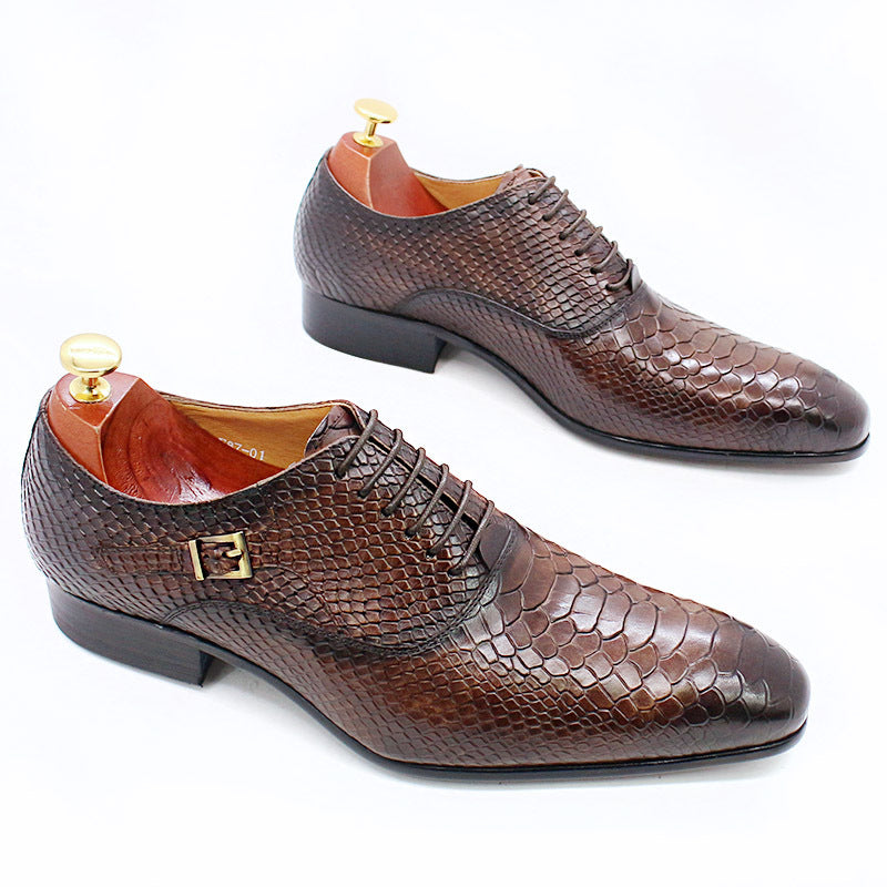 Executive Cowhide Oxfords - Men's Formal Attire