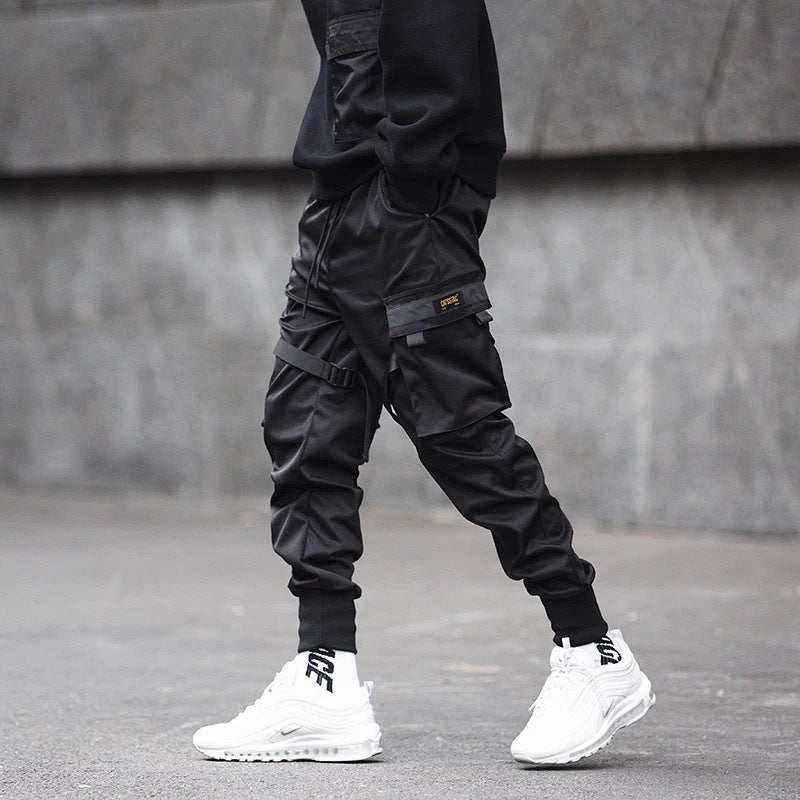Refined Cotton Tapered Trousers