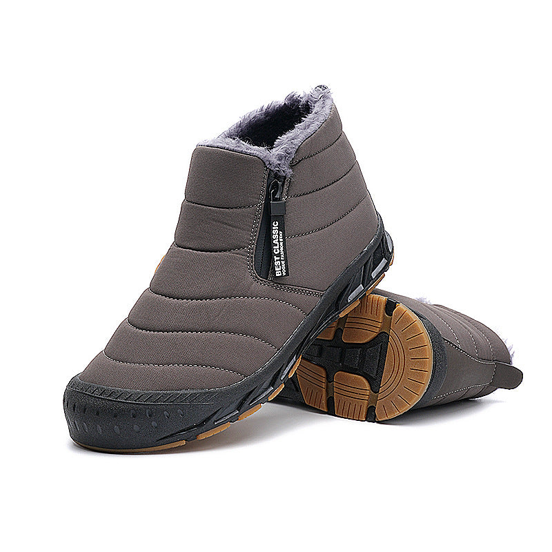 All-Season High-Top Oxford Cloth Boots for Everyone
