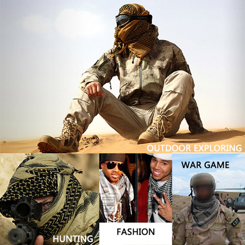Thick Outdoor Arabian Scarf, Tactical Magic Scarf