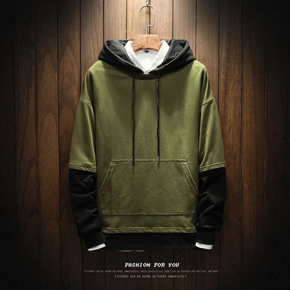 Rebel Patchwork Men's Hoodie