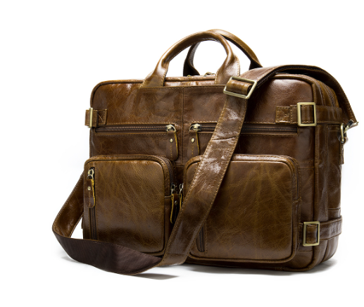 Gentlemen's Executive Leather Tote and Satchel