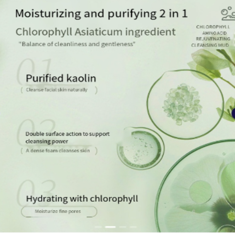Botanical Chlorophyll Refreshing Foam Cleanser