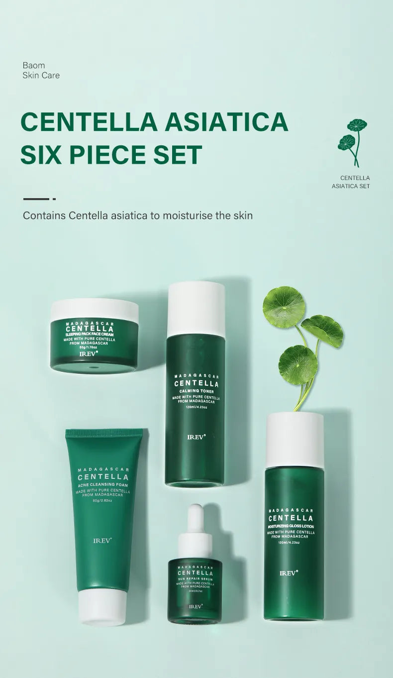 Botanical Radiance Centella Skincare Ensemble
