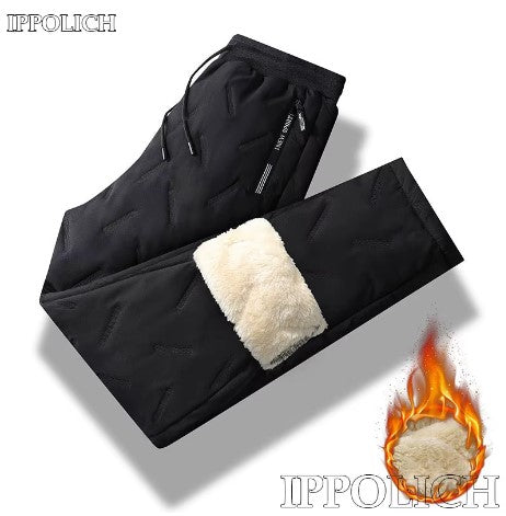 Gentlemen's Luxurious Fleece-Lined Trousers