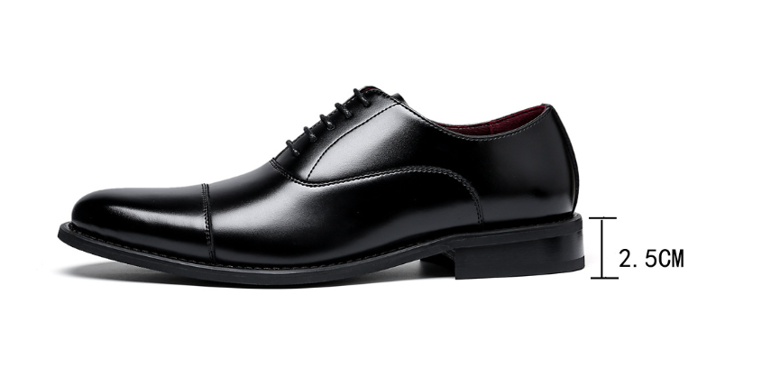 Gentlemen's Elegant Business Leather Footwear