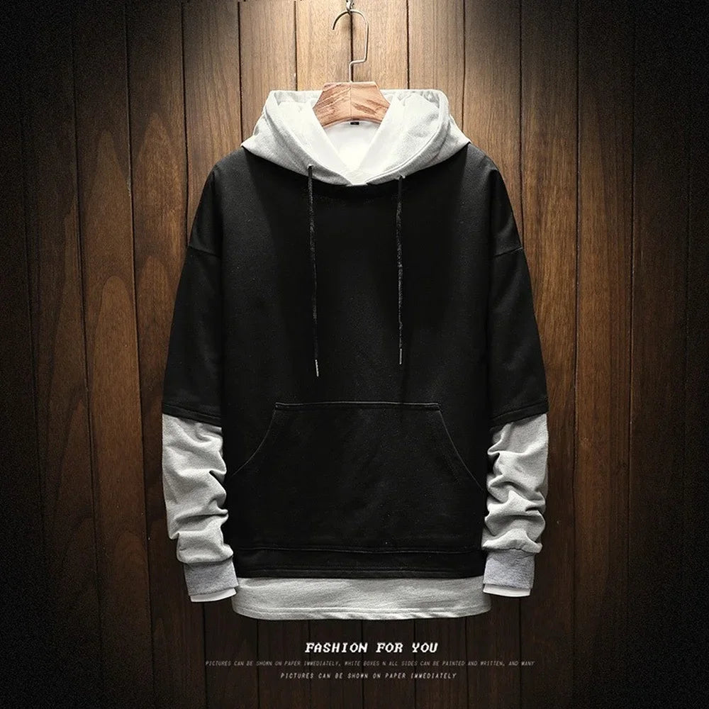 Rebel Patchwork Men's Hoodie
