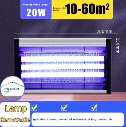 Indoor Electric Insect Exterminator Light