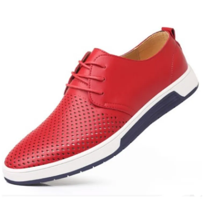 Executive Lace-Up Leather Shoes