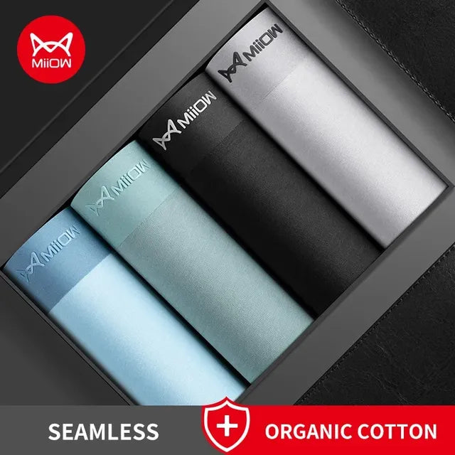 MiiOW Gentlemen's Graphene Cotton Boxers