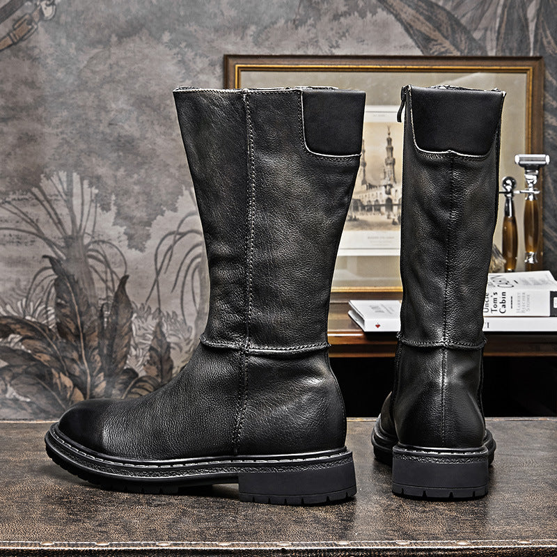 Heritage Handcrafted Leather Boots for Men