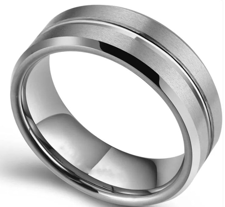 Elegant Tungsten Wedding Ring for Men