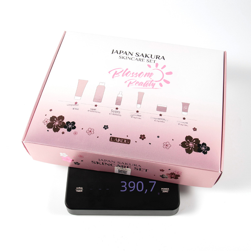 LAIKOU Cherry Blossom Skincare Set - 6 Pieces