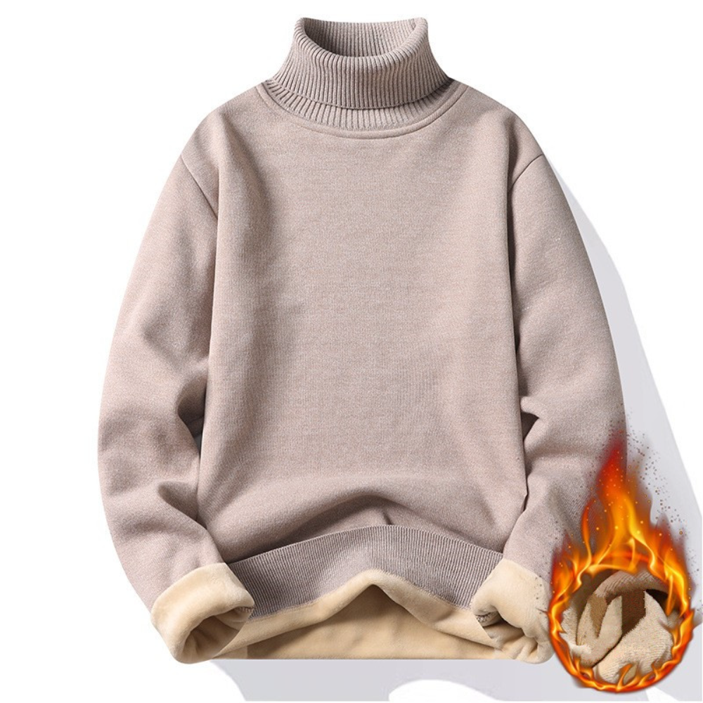 Elegant High-Collar Sweater