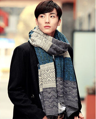 Gentleman's Extended Knit Scarf