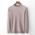 Men's Luxurious Worsted Wool Pullover
