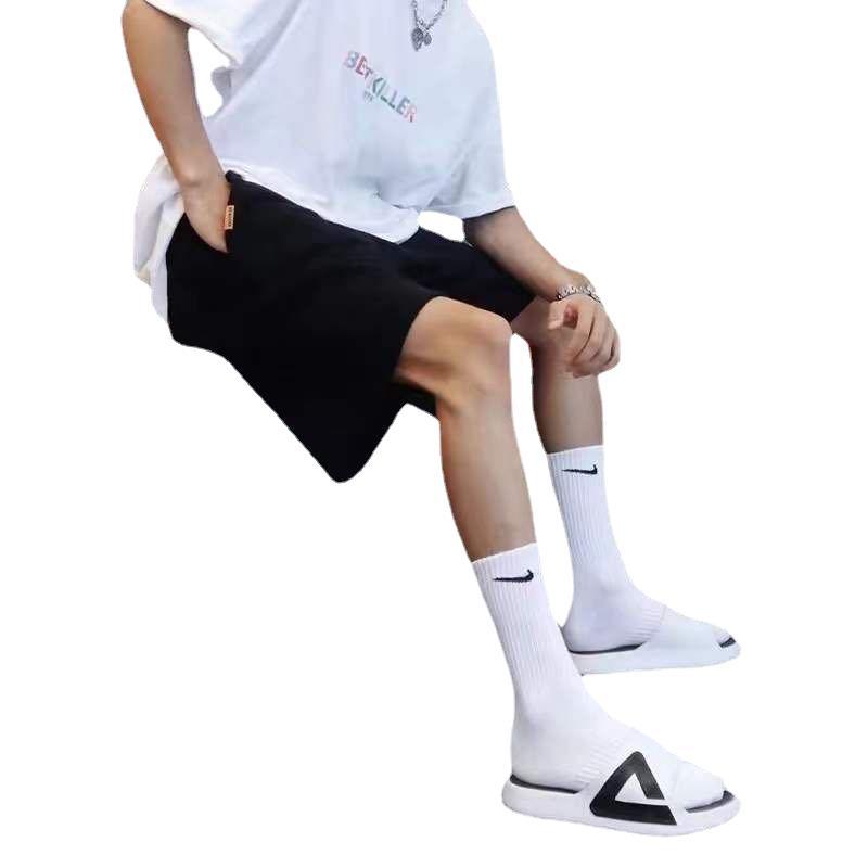 Elegant Cotton Anti-Odor Unisex Socks (White)