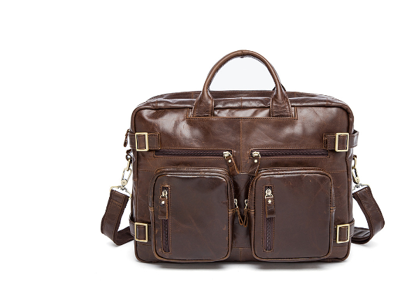 Gentlemen's Executive Leather Tote and Satchel