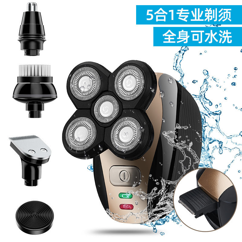 LK-1800 Electric Razor with 5 Blades for Shaving