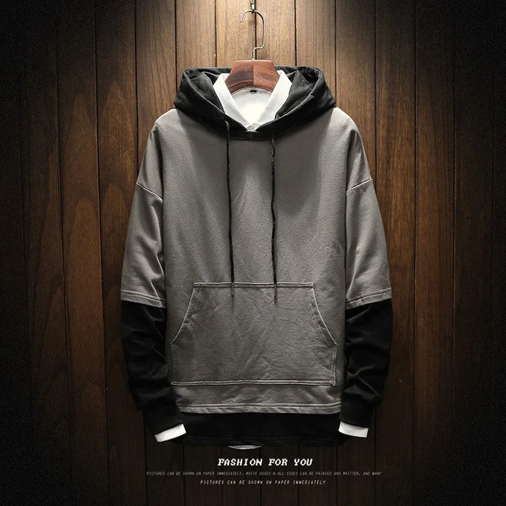 Rebel Patchwork Men's Hoodie