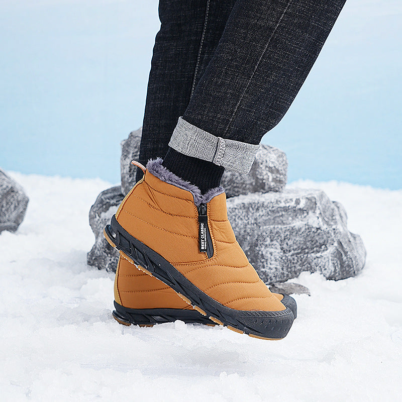 All-Season High-Top Oxford Cloth Boots for Everyone