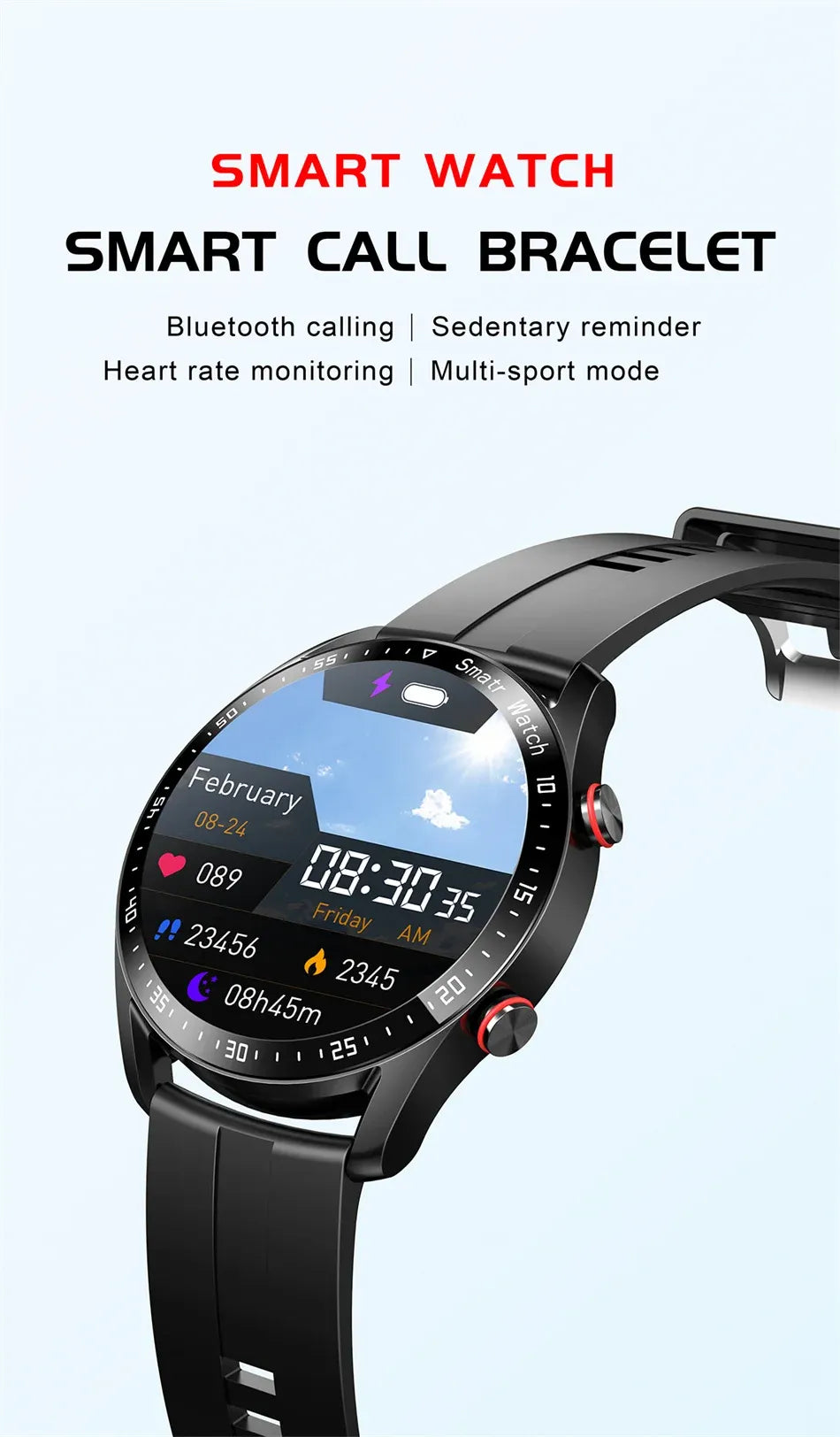 CardioSmart ECG+PPG Timepiece