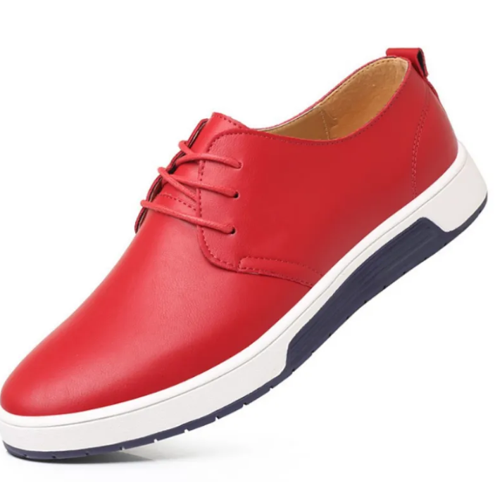 Executive Lace-Up Leather Shoes