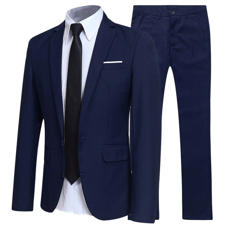 Gentlemen's Tailored Fit Dress Suit for Professional and Social Events