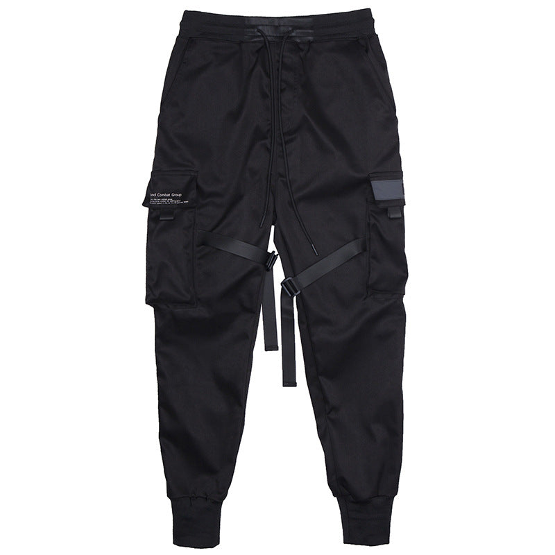 Refined Cotton Tapered Trousers