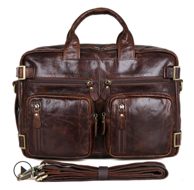 Gentlemen's Executive Leather Tote and Satchel
