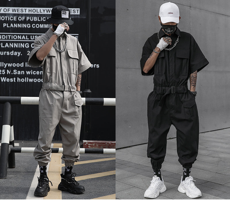 Nipponese Elegant Utility Overalls