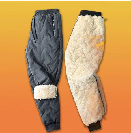 Gentlemen's Luxurious Fleece-Lined Trousers