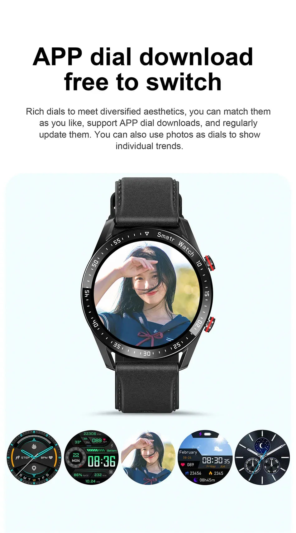 CardioSmart ECG+PPG Timepiece
