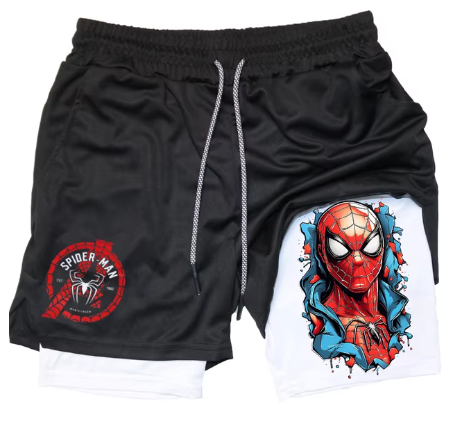 Marvel Spider-Man Venom Athletic Shorts for Fitness