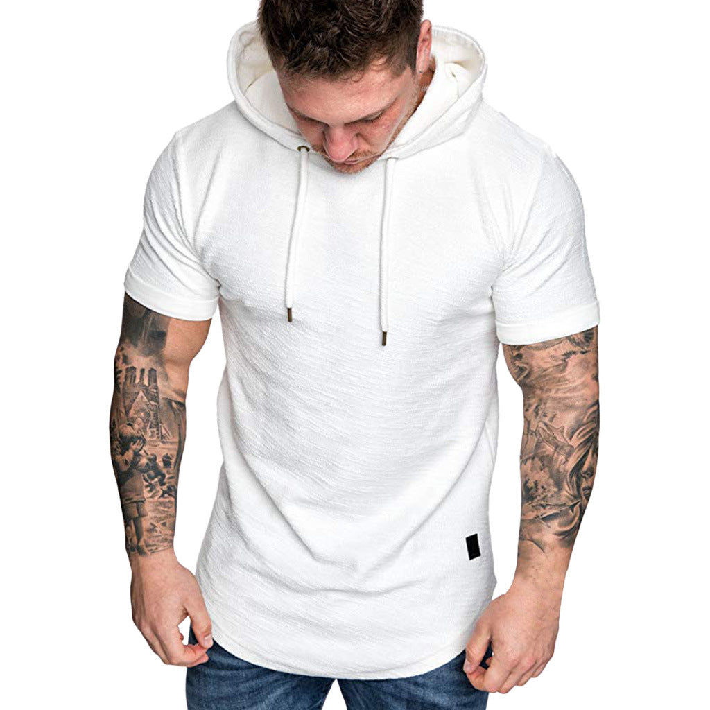 Casual Short Sleeve Hoodies