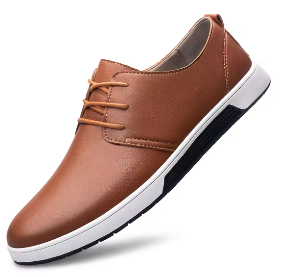 Executive Lace-Up Leather Shoes