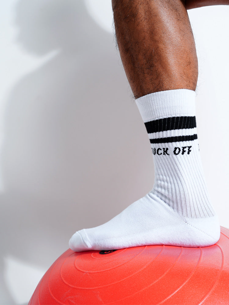 Gentlemen's Cotton Stripe Athletic Socks