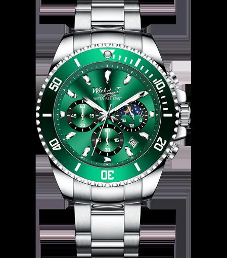 Elegant Waterproof Quartz Athletic Watch for Men