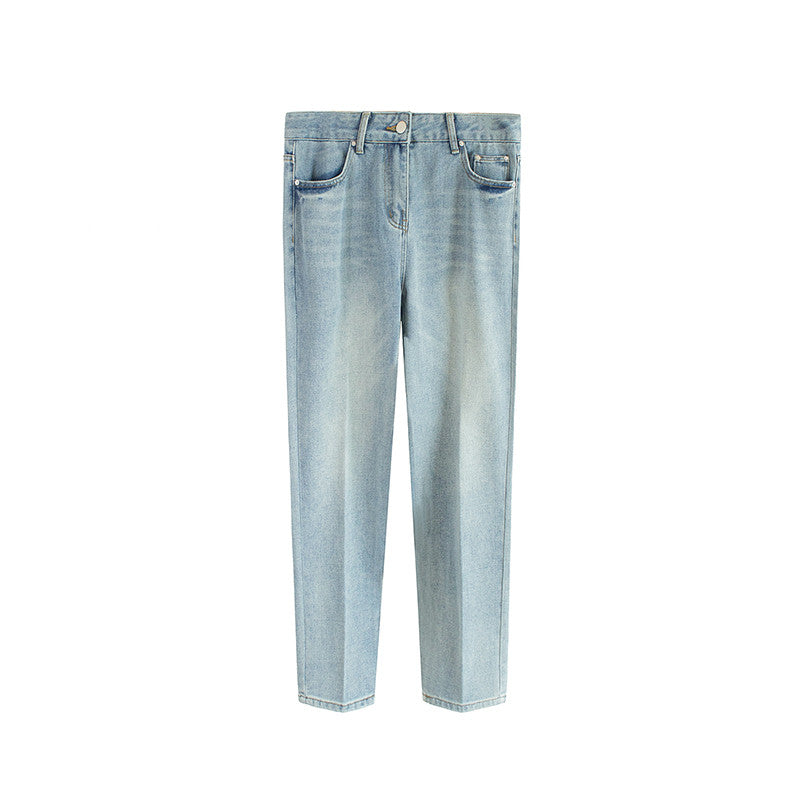 Refined Casual Cropped Denim