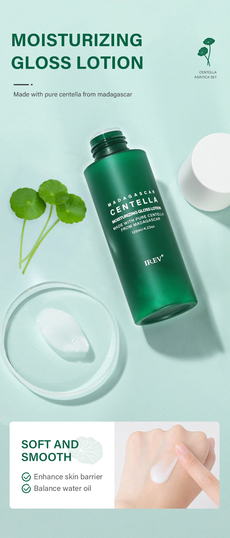 Botanical Radiance Centella Skincare Ensemble