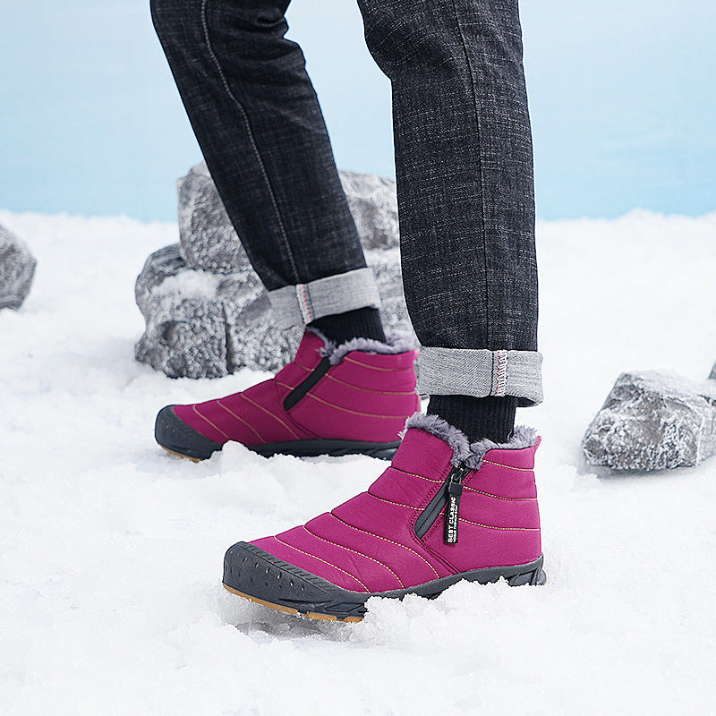All-Season High-Top Oxford Cloth Boots for Everyone