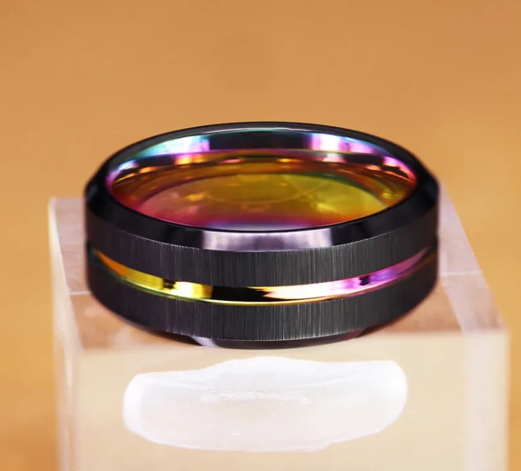 Elegant Tungsten Wedding Ring for Men